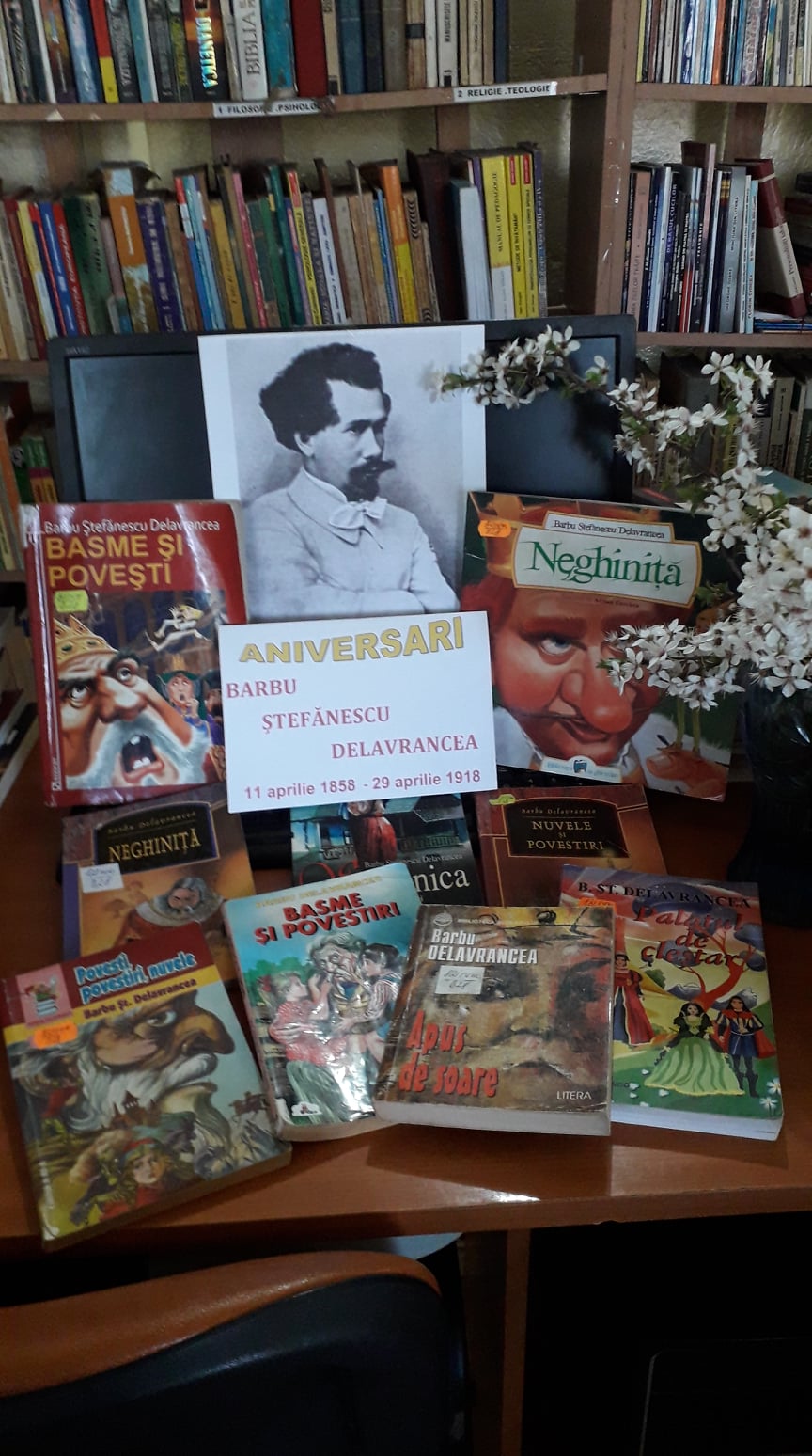 Barbu Ștefănescu Delavrancea - expoziție de carte