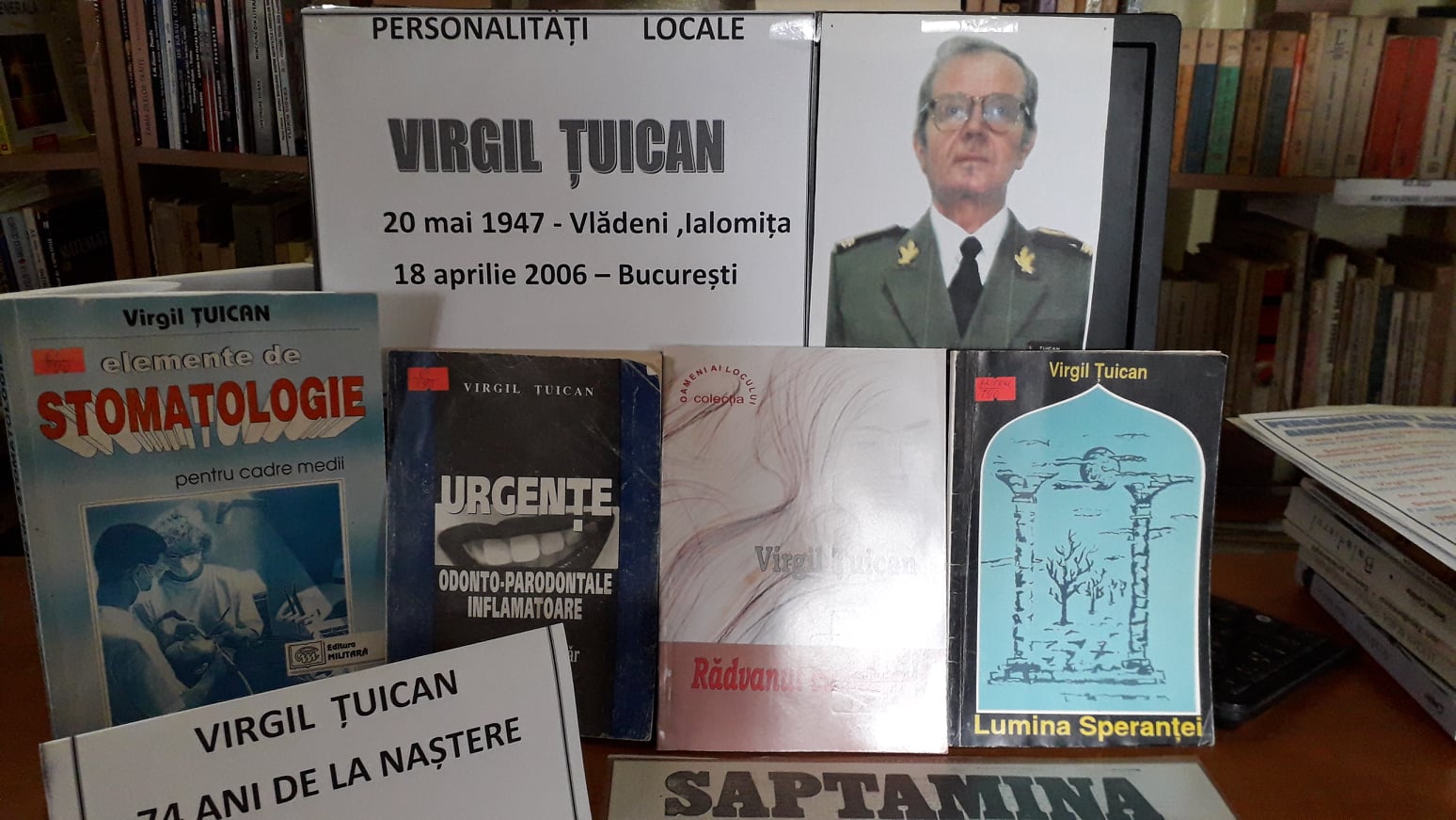 Virgil Țuican mesagerul florii de salcâm - 74 de ani de la naștere