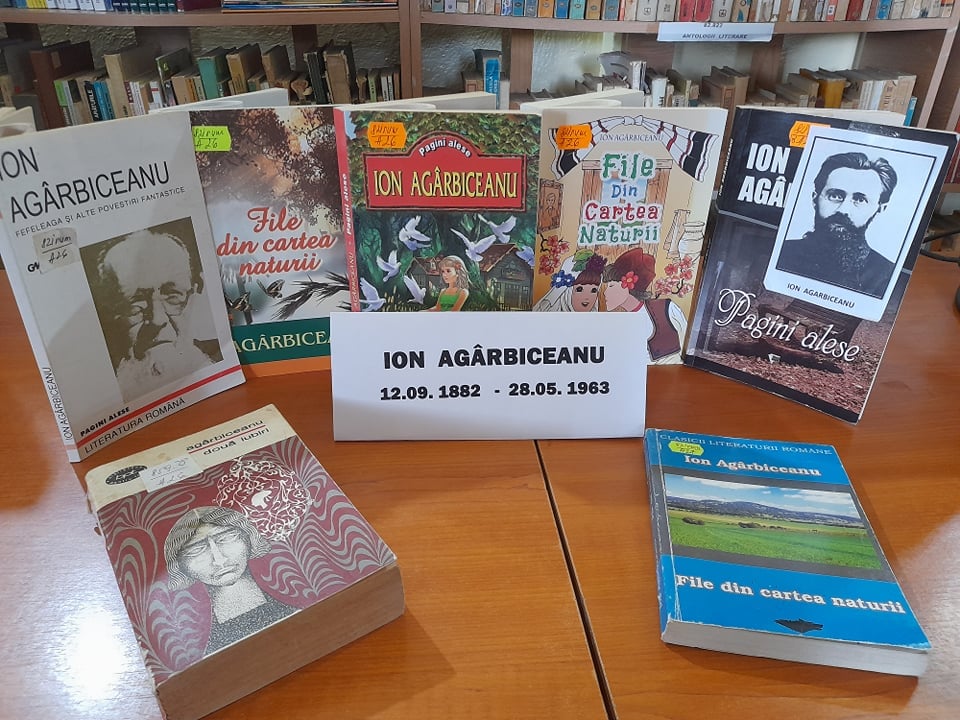 Expoziție de carte -  139 de ani de la nașterea lui Ion Agârbiceanu 