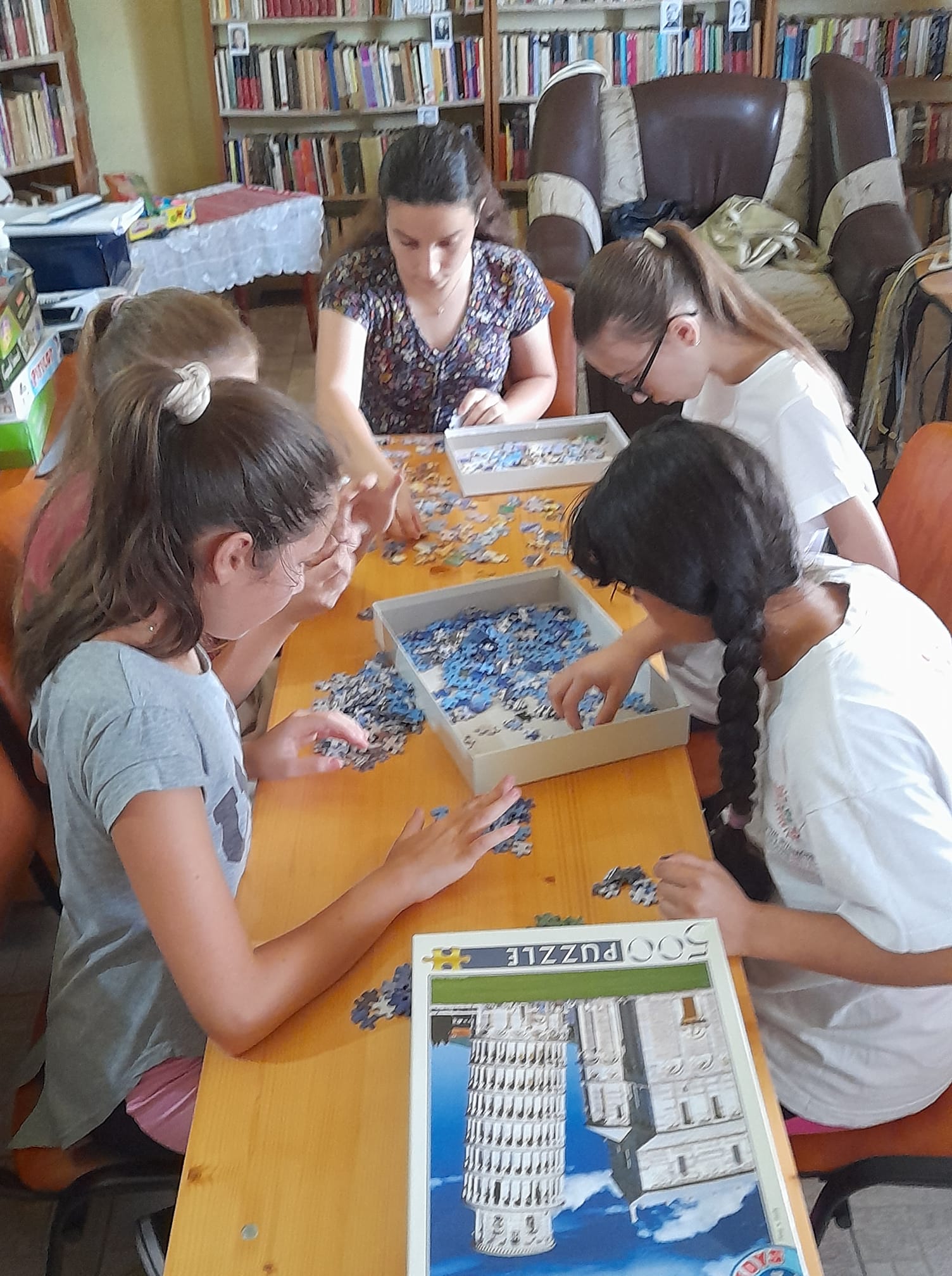 Jocuri pentru copii CU MINȚI - Biblio Vacanța 2021 